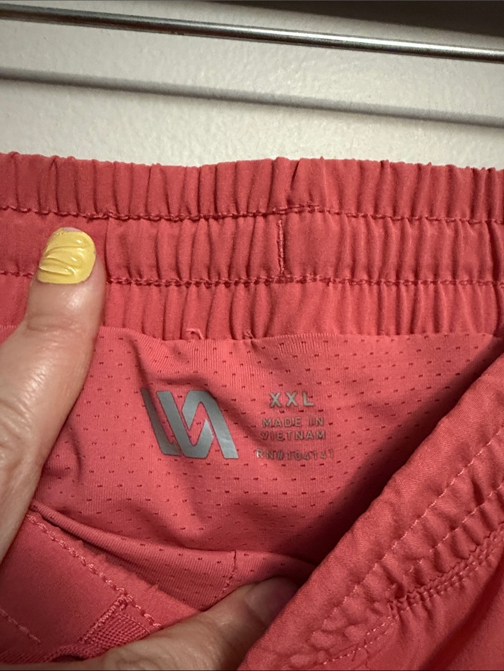 VRST All In 7” Shorts Pink Rogue Quick Dry Boxer Brief Liner XXL - Picture 2 of 5